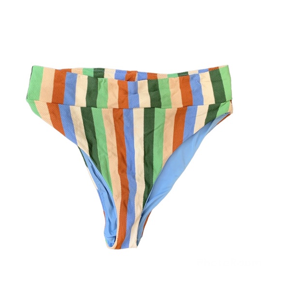 ✨3/$15✨ Aerie High Cut High Waisted Bikini Bottoms - Picture 1 of 2